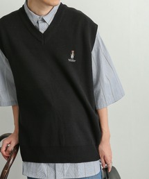 SENSE OF PLACE by URBAN RESEARCH | 『別注』『ユニセックス』TeddyBear×SENSE OF PLACE　テディベアVネックベスト(ベスト)