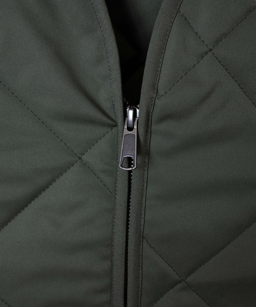 WEGO（ウィゴー）の「WEGO/ロゴ刺繍キルティングベスト（ベスト・メンズ・ブラック/カーキ・FREE）」の13枚目の写真