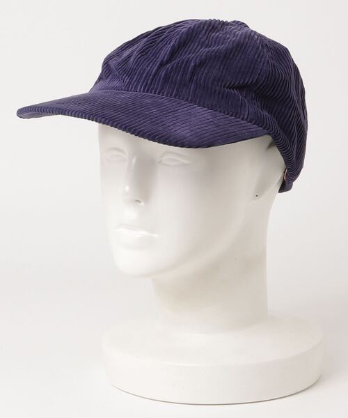CAL O LINE（キャルオーライン）の「CAL O LINE /キャルオーライン　CURDUROY CAP　コーデュロイキャップ（キャップ・メンズ・その他/ブルー/タン/イエロー/ブラック・F）」の4枚目の写真