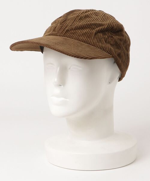 CAL O LINE（キャルオーライン）の「CAL O LINE /キャルオーライン　CURDUROY CAP　コーデュロイキャップ（キャップ・メンズ・その他/ブルー/タン/イエロー/ブラック・F）」の3枚目の写真