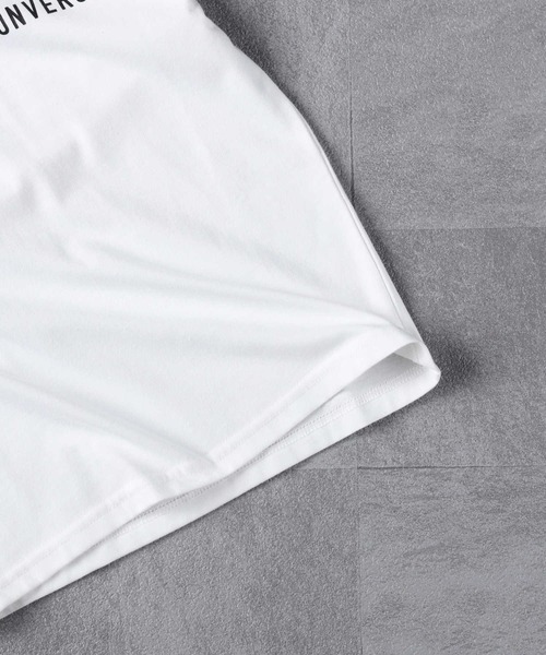 CONVERSE（コンバース）の「【CONVERSE】袖プリントロンＴ（Tシャツ/カットソー・キッズ・ブラック/オフホワイト・130/150/120/105/140/160）」の14枚目の写真