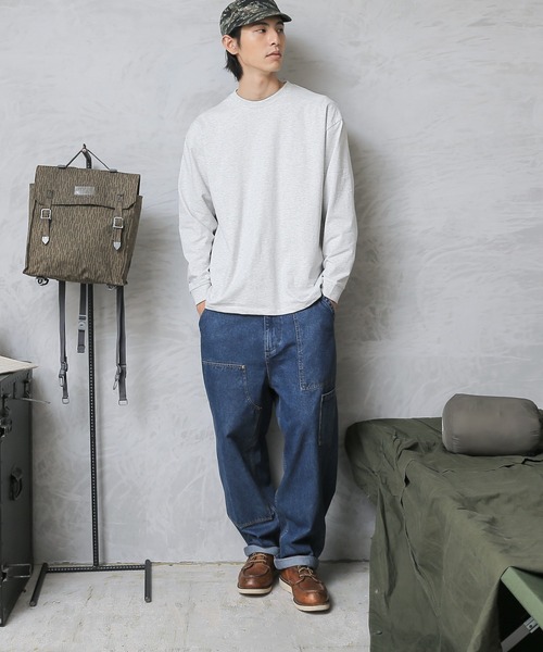 WAIPER.inc(ワイパーインク)の「SCREENSTARS 2223-001SS ロンT(Tシャツ/カットソー・メンズ・ホワイト/アッシュグレー/ブラック・L/M)」の12枚目の写真