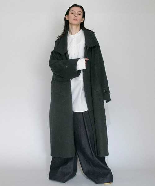 ジャケット・アウター VOAAOV WOOL BEAVER STAND COLLAR COAT VOAAOV S100 WOOL BEAVER COAT – TOYASIDO