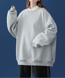 【SETUP7】オーバーサイズクルーネックライトスウェットトレーナー SCCH205