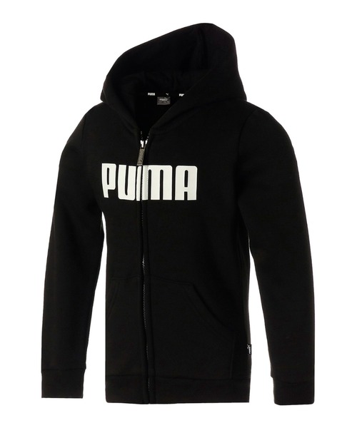 PUMA(プーマ)の「PUMA プーマ キッズ ボーイズ ESS プーマ フルジップ フーディー 116-164cm(パーカー・キッズ・ブラック/ネイビー・128/165/116/140/152)」の2枚目の写真