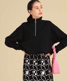 Ray BEAMS | Ray BEAMS / スウェット ハーフジップ ハイネック(スウェット)