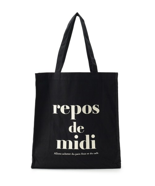 Ober Tashe（オーバータッシェ）の「【新学期・新生活】ロゴ帆布トート（トートバッグ・レディース・ブラック/ライトグリーン/アイボリー/ダークグレー/ピンク系/ベージュ/グレー・FREE）」の3枚目の写真