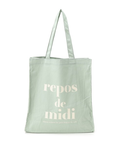 Ober Tashe（オーバータッシェ）の「【新学期・新生活】ロゴ帆布トート（トートバッグ・レディース・ブラック/ライトグリーン/アイボリー/ダークグレー/ピンク系/ベージュ/グレー・FREE）」の19枚目の写真