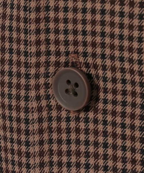 ikka（イッカ）の「【イージーケア】LANATEC CPOシャツ（シャツ/ブラウス・メンズ・ブラウン/ブルー・S/M/L/XL）」の22枚目の写真