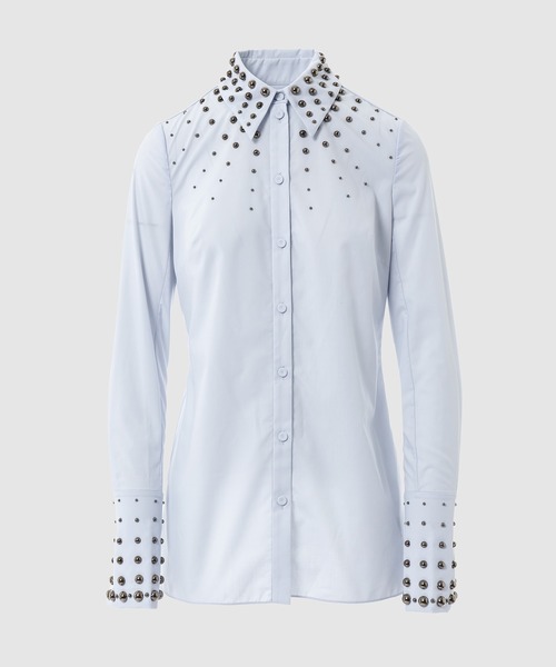 Erdem(アーデム)の「LONG SLEEVE SHIRT(シャツ/ブラウス・レディース・ブルー・6/8)」の1枚目の写真