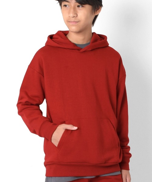 GLAZOS(グラソス)の「パーカー【セットアップ対応】(パーカー・キッズ・ネイビー/レッド/オフホワイト/ダークグリーン・140cm/150cm/160cm/170cm)」の4枚目の写真