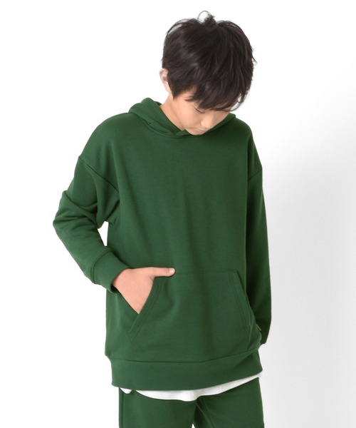 GLAZOS(グラソス)の「パーカー【セットアップ対応】(パーカー・キッズ・ネイビー/レッド/オフホワイト/ダークグリーン・140cm/150cm/160cm/170cm)」の12枚目の写真