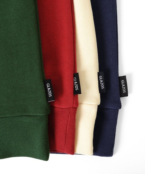 GLAZOS(グラソス)の「パーカー【セットアップ対応】(パーカー・キッズ・ネイビー/レッド/オフホワイト/ダークグリーン・140cm/150cm/160cm/170cm)」の10枚目の写真