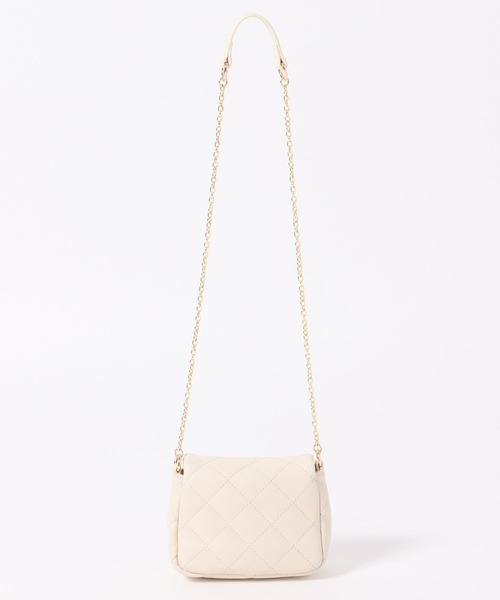 GLOBAL WORK(グローバルワーク)の「キルティングチェーンミニBAG/172562(ショルダーバッグ・キッズ・パープル/ブラック/ホワイト系8・ONE SIZE)」の12枚目の写真