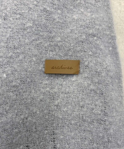 archives（アルシーヴ）の「無地ストール（ストール/ショール・レディース・モカ/アイボリー/オレンジ/ピンク/グレー/グリーン・FREE）」の20枚目の写真