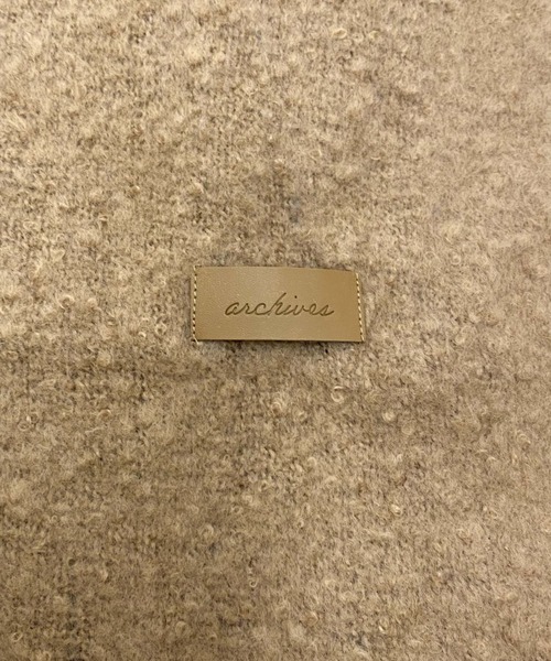 archives（アルシーヴ）の「無地ストール（ストール/ショール・レディース・モカ/アイボリー/オレンジ/ピンク/グレー/グリーン・FREE）」の17枚目の写真