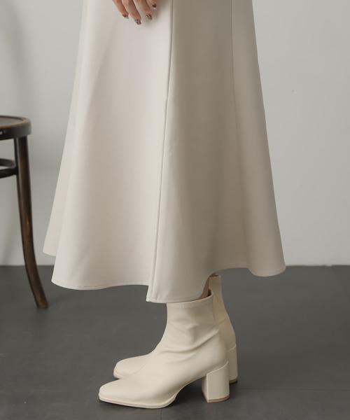 SENSE OF PLACE by URBAN RESEARCH（センスオブプレイスバイアーバンリサーチ）の「ウールライクマーメイドジャンパースカート（ジャンパースカート・レディース・ブラック/ブラウン系その他/アイボリー/ブラウン・ONE/S）」の20枚目の写真