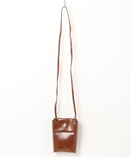 IO（イオ）（イオ）の「IO select / ミニショルダーＢＡＧ（ショルダーバッグ・レディース・グレー/ホワイト/ブラック/ブラウン/キャメル・ONESIZE）」の15枚目の写真