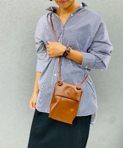 IO（イオ）（イオ）の「IO select / ミニショルダーＢＡＧ（ショルダーバッグ・レディース・グレー/ホワイト/ブラック/ブラウン/キャメル・ONESIZE）」の20枚目の写真