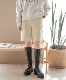 LOWRYS FARM | ハイウエストピンタックショートパンツ　163118(その他パンツ)