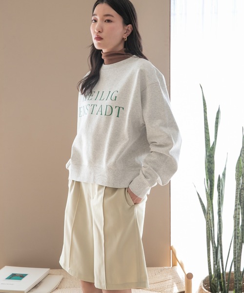 LOWRYS FARM（ローリーズファーム）の「ハイウエストピンタックショートパンツ　163118（その他パンツ・レディース・アイボリー/ブラック/グレー・FREE）」の5枚目の写真