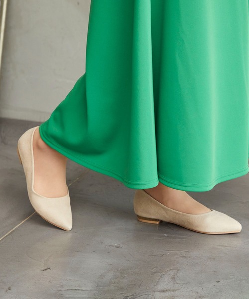 noyau（ノヤウ）の「ポインテッドトゥメタルヒールパンプス（パンプス・レディース・アイボリー/ブラック系その他6/ブラック/クリーム・LL/S/M/L）」の4枚目の写真