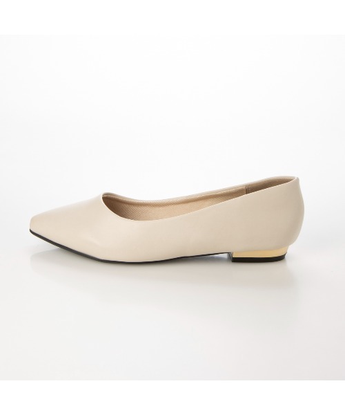 noyau（ノヤウ）の「ポインテッドトゥメタルヒールパンプス（パンプス・レディース・アイボリー/ブラック系その他6/ブラック/クリーム・LL/S/M/L）」の14枚目の写真