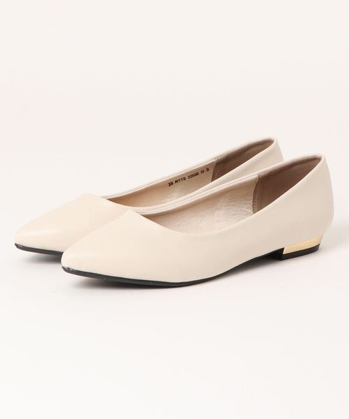 noyau（ノヤウ）の「ポインテッドトゥメタルヒールパンプス（パンプス・レディース・アイボリー/ブラック系その他6/ブラック/クリーム・LL/S/M/L）」の13枚目の写真