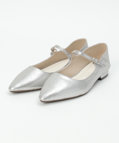 ikka(イッカ)の「メリージェーン2WAYパンプス(パンプス・レディース・ブラック/オフホワイト/シルバー・M/L)」の1枚目の写真