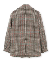 Vivienne Westwood Man グレー系チェック ピーコート Vivienne Westwood man(ヴィヴィアンウエストウッドマン) グレン