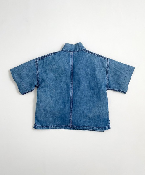 ARCH & LINE(アーチアンドライン)の「ライトデニム作務衣LIGHT DENIM SAMUE(その他アウター・レディース・ブルー/アクア・1)」の7枚目の写真