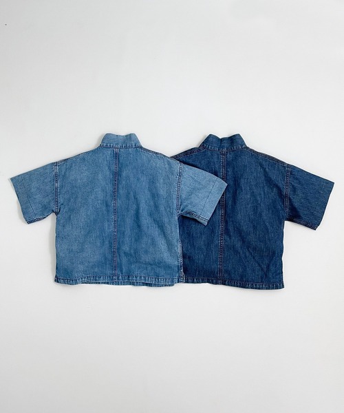 ARCH & LINE(アーチアンドライン)の「ライトデニム作務衣LIGHT DENIM SAMUE(その他アウター・レディース・ブルー/アクア・1)」の17枚目の写真