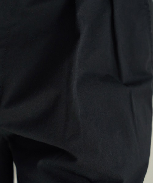 DISCOAT（ディスコート）の「ダブルニーワイドテーパードパンツ（チノパンツ・メンズ・ブラック/ベージュ・MEDIUM/LARGE）」の5枚目の写真