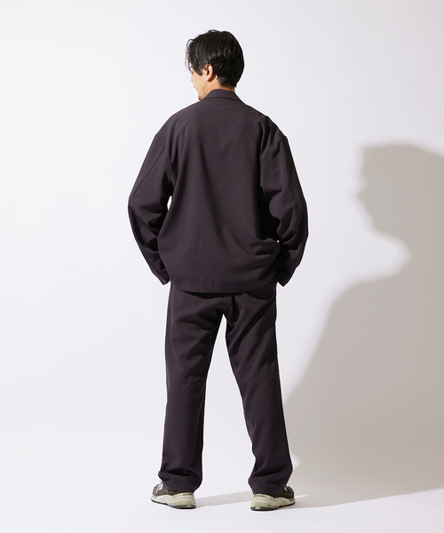 JOURNAL STANDARD(ジャーナルスタンダード)の「【ジャケット+イージーパンツの2点セット】ポリエステルトロ W セットアップ(セットアップ・メンズ・アイボリー/ベージュ系その他/ブラック系その他・LARGE/SMALL/MEDIUM)」の9枚目の写真