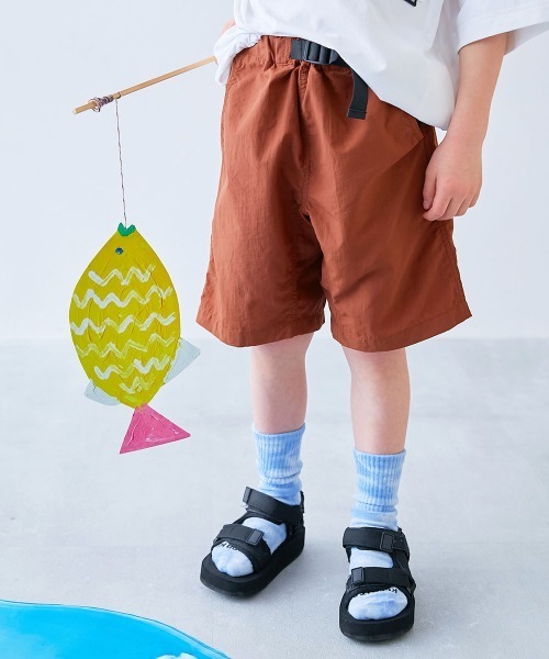 水はじく】撥水ナイロン ハーフパンツ(水陸両用)（その他パンツ