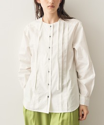 YECCA VECCA | ORGABITSタックロングシャツ(シャツ/ブラウス)