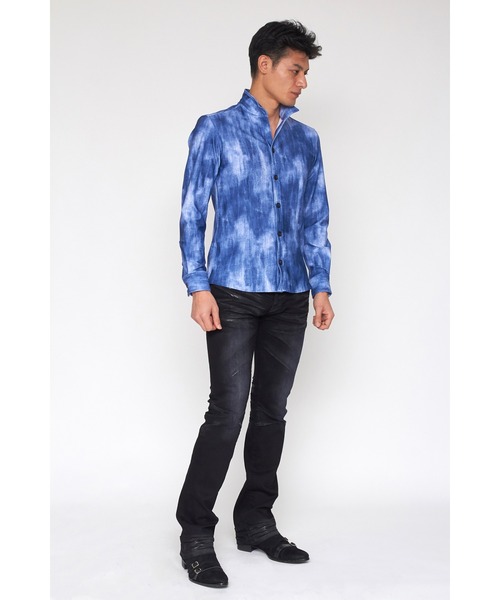 TORNADO MART（トルネードマート）の「TORNADO MART∴アクアモーションシューカットデニム（デニムパンツ・メンズ・ブラック/ホワイト/ネイビー・M/L/LL/S）」の21枚目の写真