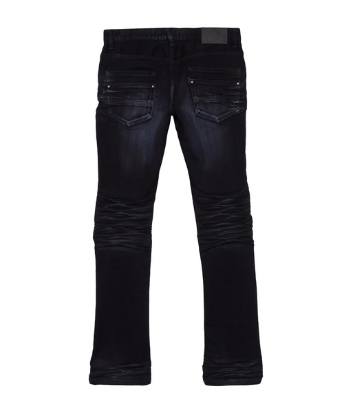 TORNADO MART（トルネードマート）の「TORNADO MART∴アクアモーションシューカットデニム（デニムパンツ・メンズ・ブラック/ホワイト/ネイビー・M/L/LL/S）」の18枚目の写真