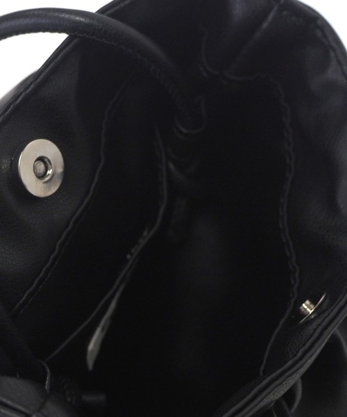 Casselini（キャセリーニ）の「Casselini(キャセリーニ)フリルショルダー（ショルダーバッグ・レディース・シルバー/ブラック/アイボリー/イエロー/カーキ・FREE）」の10枚目の写真