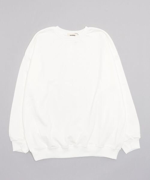 owndaily(オンデイリー)の「ゆるロングTシャツ(Tシャツ/カットソー・レディース・クリアイエロー/ブルー/ブラック/ホワイト・FREE)」の22枚目の写真