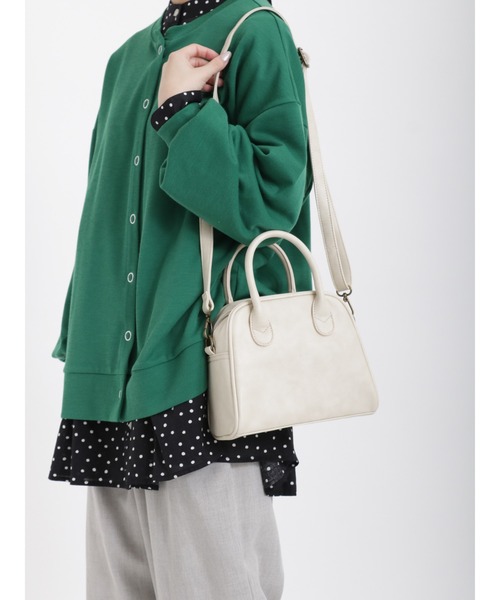 Samansa Mos2（サマンサ モスモス）の「◎ストレッチツイルカットカーディガン（カーディガン/ボレロ・レディース・ブラック/オレンジ/キナリ/グリーン・ﾌﾘ-）」の18枚目の写真