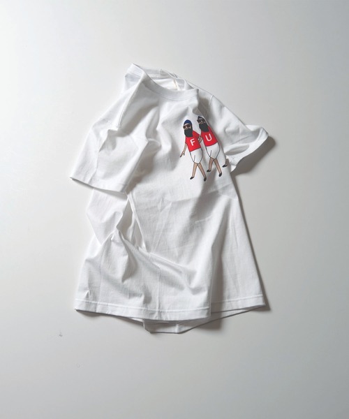 modem design(モデムデザイン)の「MODEM DESIGN モデムデザイン FUN OJISAN Tee Tシャツ(Tシャツ/カットソー・メンズ・ホワイト/ネイビー・SMALL/MEDIUM/LARGE/X-LARGE)」の8枚目の写真