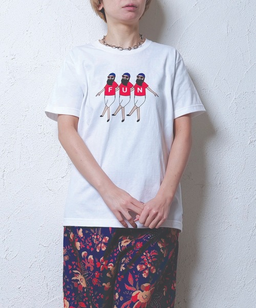 modem design(モデムデザイン)の「MODEM DESIGN モデムデザイン FUN OJISAN Tee Tシャツ(Tシャツ/カットソー・メンズ・ホワイト/ネイビー・SMALL/MEDIUM/LARGE/X-LARGE)」の13枚目の写真