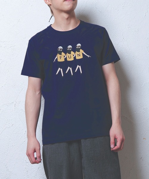 modem design(モデムデザイン)の「MODEM DESIGN モデムデザイン FUN OJISAN Tee Tシャツ(Tシャツ/カットソー・メンズ・ホワイト/ネイビー・SMALL/MEDIUM/LARGE/X-LARGE)」の14枚目の写真