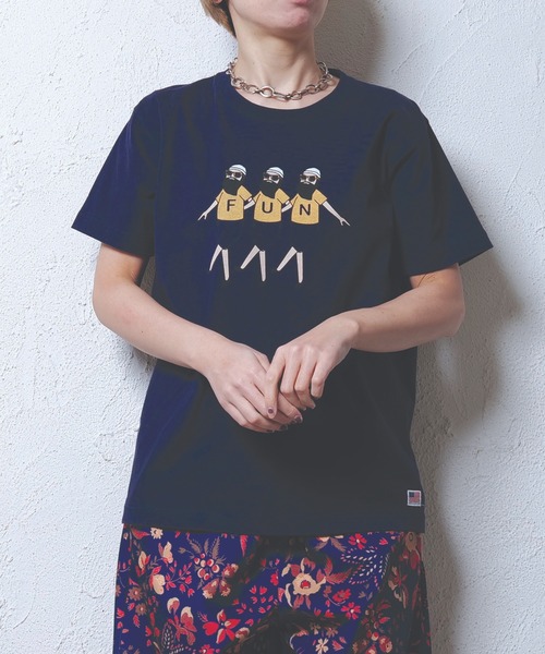 modem design(モデムデザイン)の「MODEM DESIGN モデムデザイン FUN OJISAN Tee Tシャツ(Tシャツ/カットソー・メンズ・ホワイト/ネイビー・SMALL/MEDIUM/LARGE/X-LARGE)」の16枚目の写真