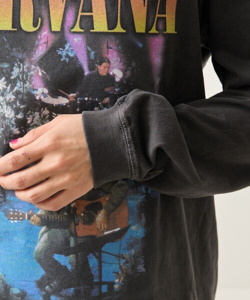 NIRVANA ロンT 楽天市場】nirvana ロンt（Tシャツ・カットソー｜トップス