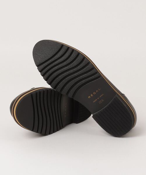REGAL(リーガル)の「リーガル F01M 厚底コインローファー(ローファー・レディース・ブラック・23/24/24.5/23.5/22.5)」の3枚目の写真