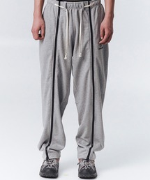 『OY/オーワイ』FRONT ZIPPER SWEAT PANTS/フロントジップ スウェットパンツ