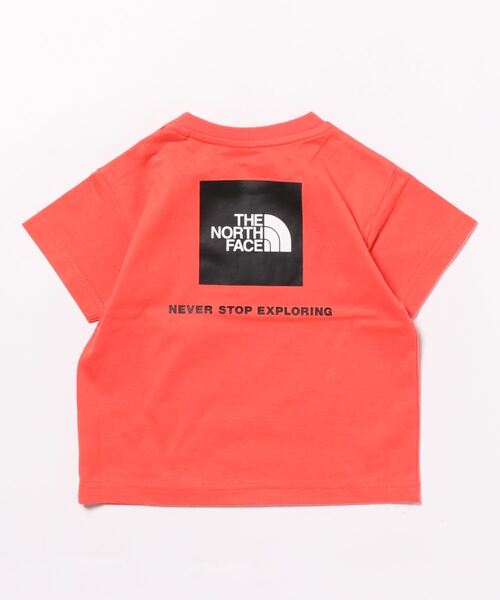 THE NORTH FACE（ザノースフェイス）の「THE NORTH FACE/ザ・ノース・フェイス/B S/S BACK SQU T/ベビー S/Sバックスクエアティー/BABY/ﾍﾞﾋﾞｰ/NTB32333/B S/S BACK SQU T（その他ベビー用品・キッズ・オリーブ/ブラック/オレンジ・80ｃｍ/90cm）」の6枚目の写真