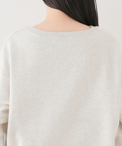 B.C STOCK（ベーセーストック）の「ロゴプリントスウェット（スウェット・レディース・ライトグレー・FREE）」の9枚目の写真